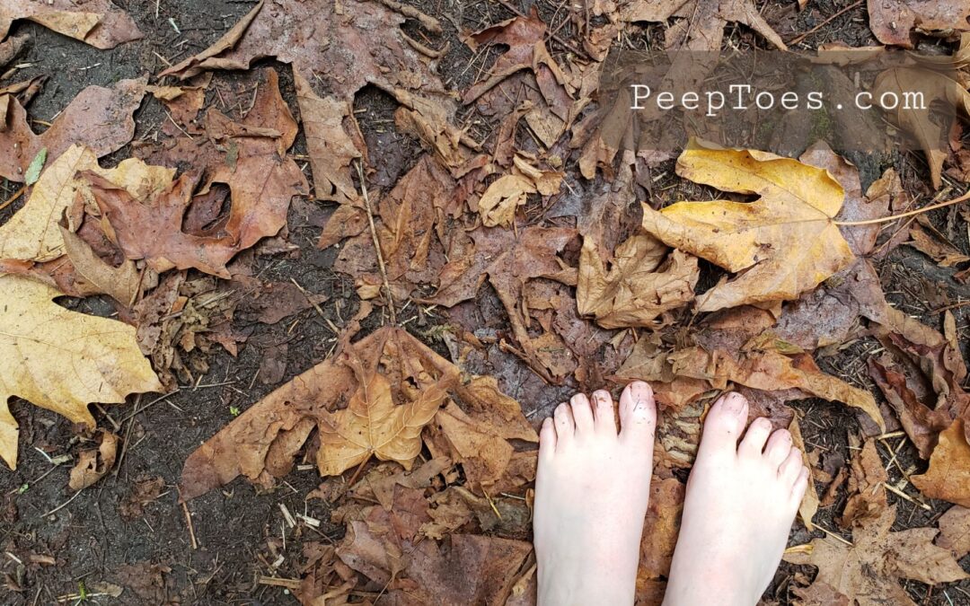 Barefoot on Autumn Earth